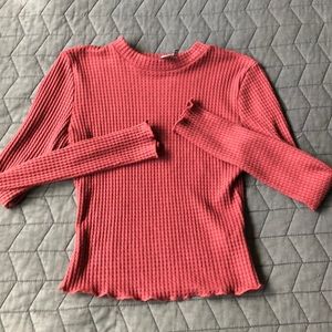 Cute soft long sleeve top